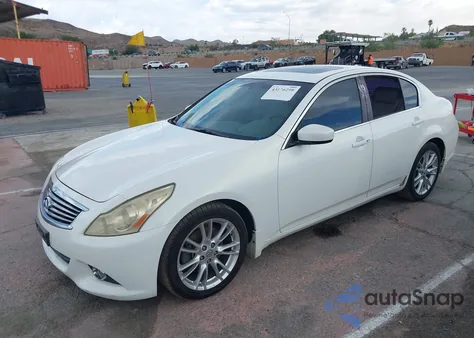 2012 Infiniti G37 Journey из США, поврежденный, VIN JN1CV6AP1CM622278